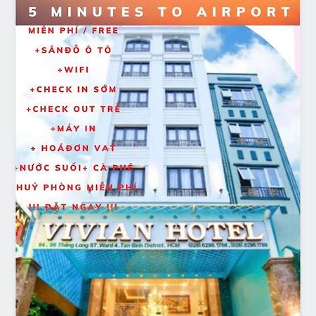 Vivian Saigon Hotel Thành Pho Ho Chí Minh Esterno foto